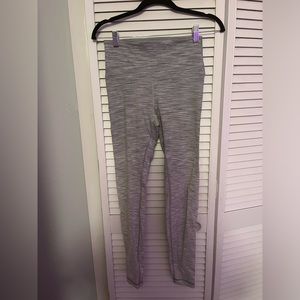 Grey Striped, Lululemon Leggings